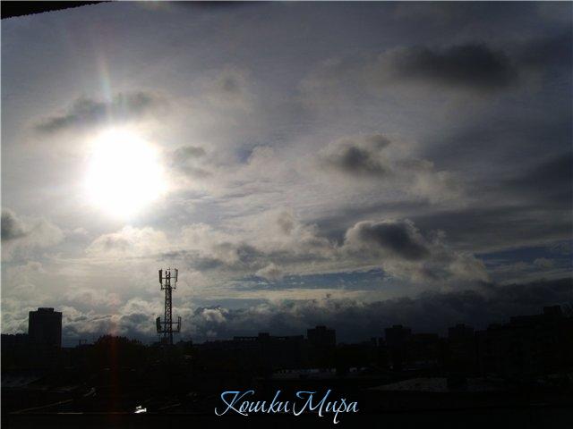 Мой остров перед закатом