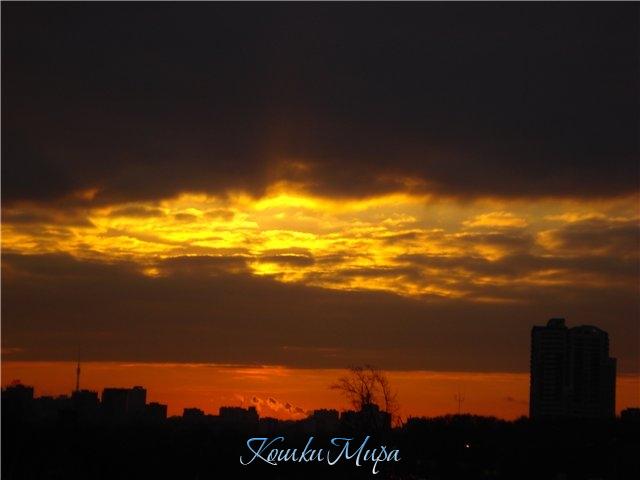 В Подмосковье сегодня гроза...