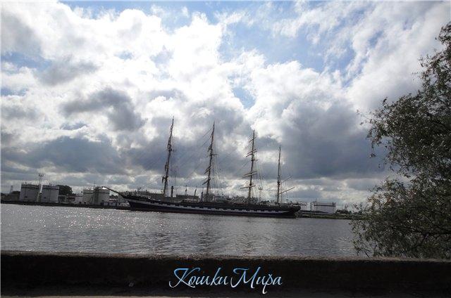 Крузершерн в Калининградском заливе