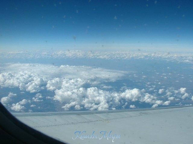 Вид сверху-облака ( Израиль)